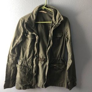 Green Hollister Jacket